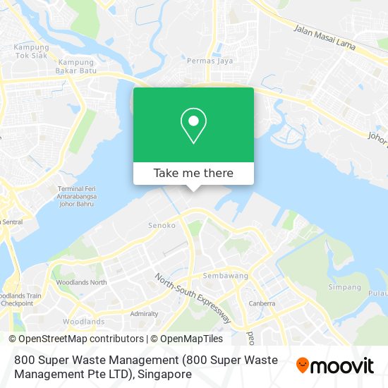 800 Super Waste Management (800 Super Waste Management Pte LTD) map