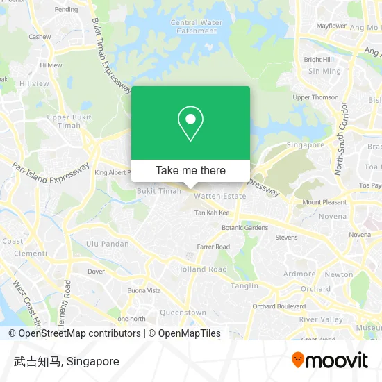 武吉知马 map
