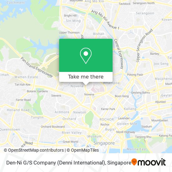 Den-Ni G / S Company (Denni International) map