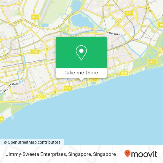 Jimmy-Sweeta Enterprises, Singapore map