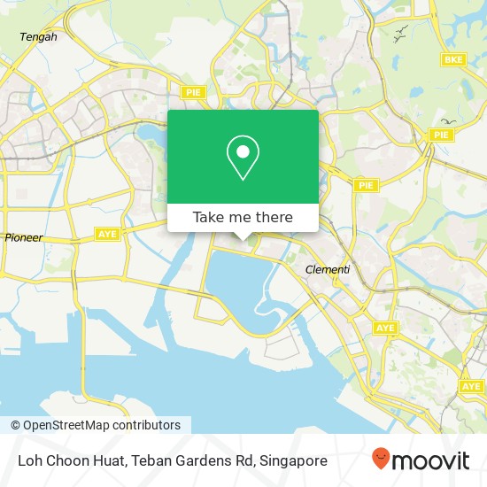 Loh Choon Huat, Teban Gardens Rd地图