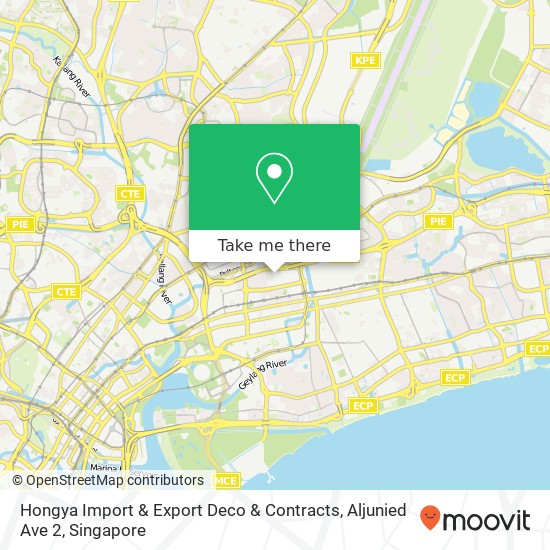 Hongya Import & Export Deco & Contracts, Aljunied Ave 2地图