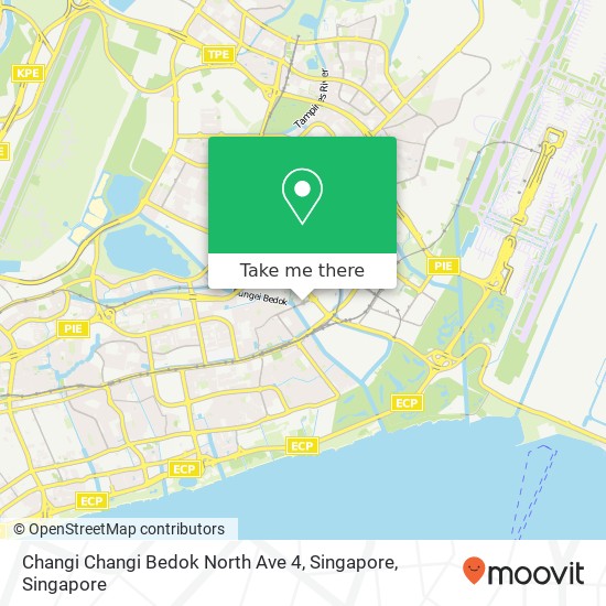 Changi Changi Bedok North Ave 4, Singapore地图