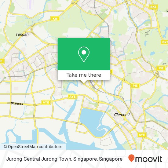 Jurong Central Jurong Town, Singapore地图