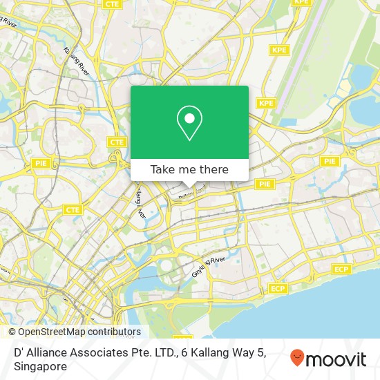 D' Alliance Associates Pte. LTD., 6 Kallang Way 5 map