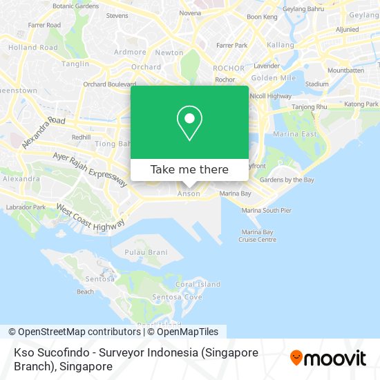 Kso Sucofindo - Surveyor Indonesia (Singapore Branch)地图
