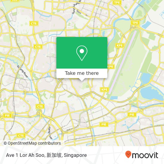 Ave 1 Lor Ah Soo, 新加坡 map