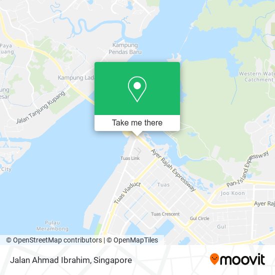 Jalan Ahmad Ibrahim map