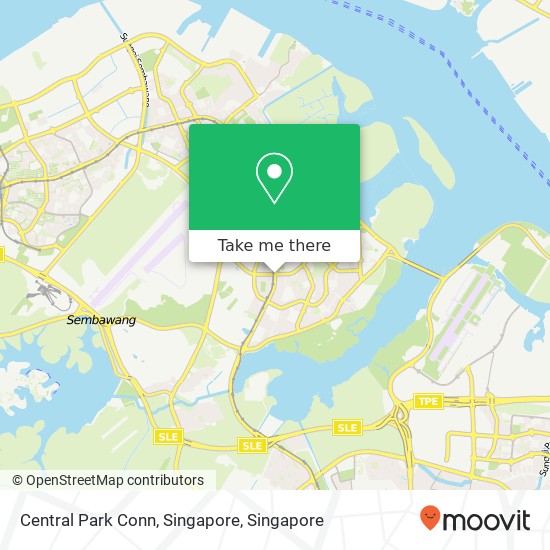 Central Park Conn, Singapore地图