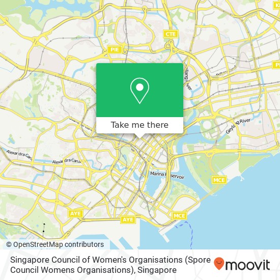 Singapore Council of Women's Organisations (Spore Council Womens Organisations) map