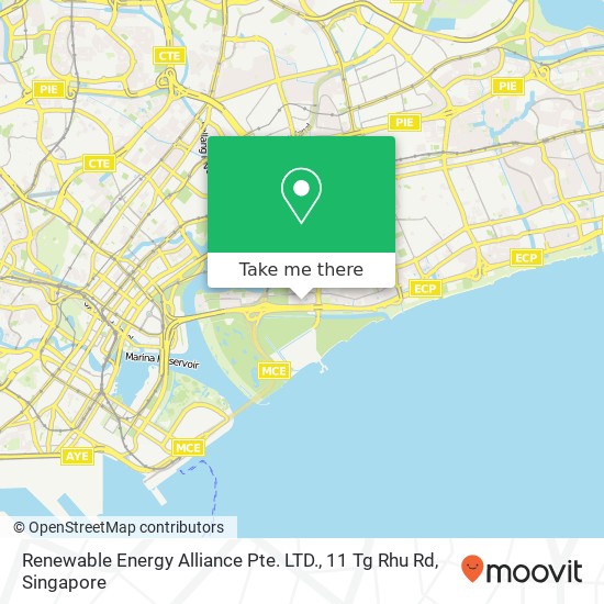 Renewable Energy Alliance Pte. LTD., 11 Tg Rhu Rd map