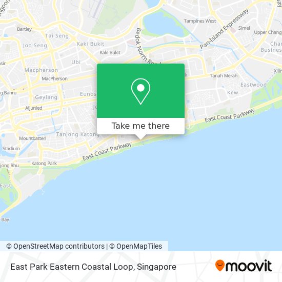 East Park Eastern Coastal Loop map