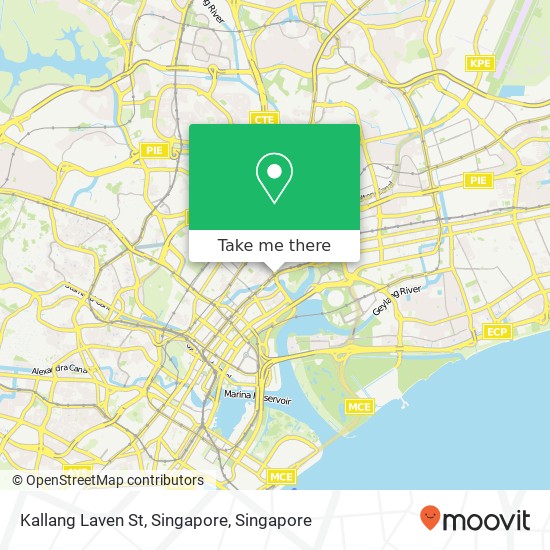 Kallang Laven St, Singapore地图