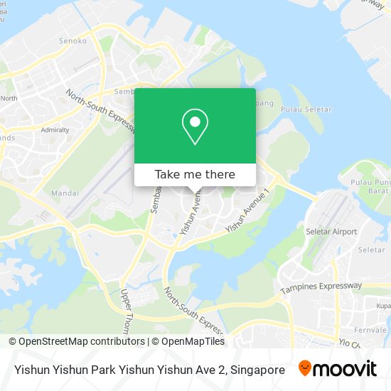 Yishun Yishun Park Yishun Yishun Ave 2地图