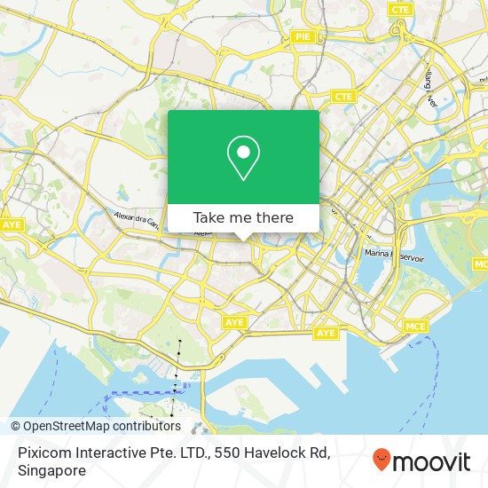 Pixicom Interactive Pte. LTD., 550 Havelock Rd map