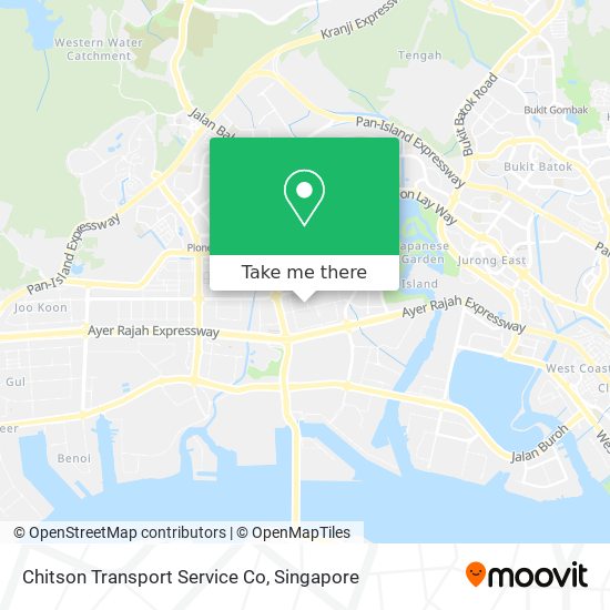 Chitson Transport Service Co map
