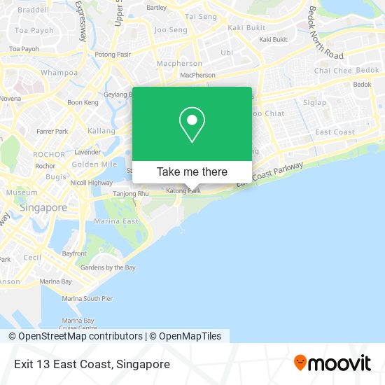 Exit 13 East Coast map