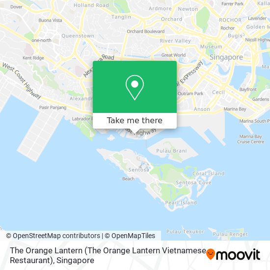 The Orange Lantern (The Orange Lantern Vietnamese Restaurant)地图