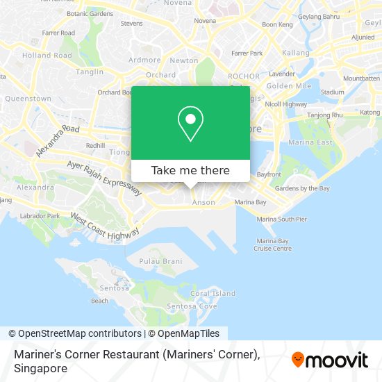 Mariner's Corner Restaurant (Mariners' Corner)地图