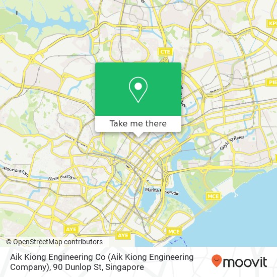 Aik Kiong Engineering Co (Aik Kiong Engineering Company), 90 Dunlop St map