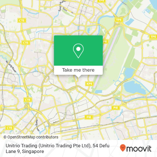 Unitrio Trading (Unitrio Trading Pte Ltd), 54 Defu Lane 9地图