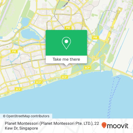 Planet Montessori (Planet Montessori Pte. LTD.), 22 Kew Dr map