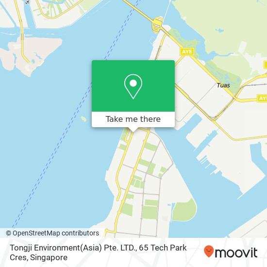 Tongji Environment(Asia) Pte. LTD., 65 Tech Park Cres map