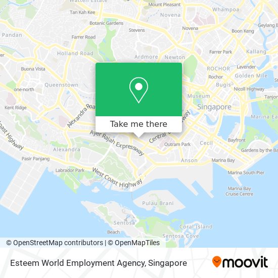 Esteem World Employment Agency map
