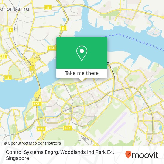 Control Systems Engrg, Woodlands Ind Park E4 map