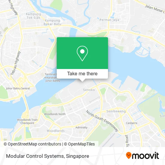 Modular Control Systems map