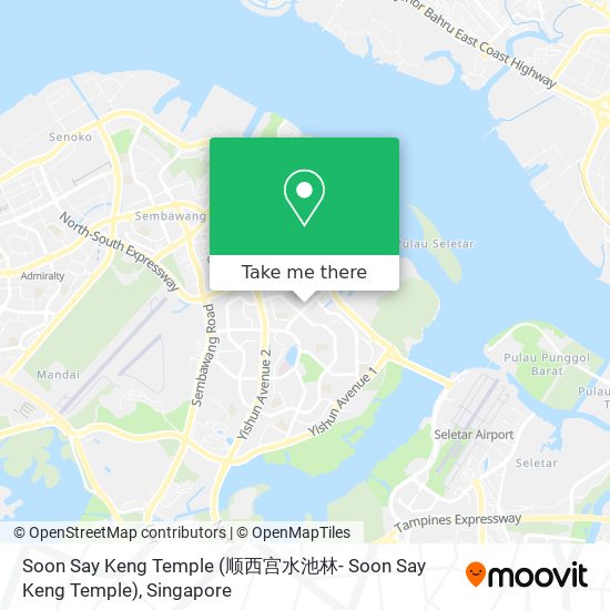 Soon Say Keng Temple map