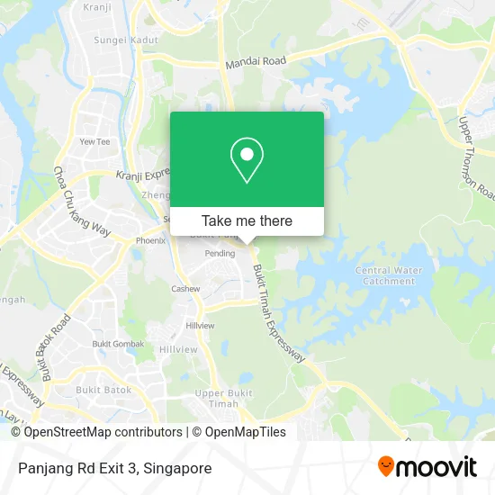 Panjang Rd Exit 3 map