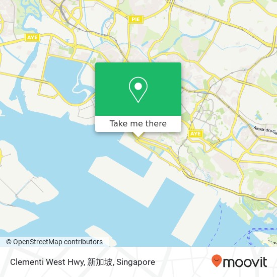 Clementi West Hwy, 新加坡 map