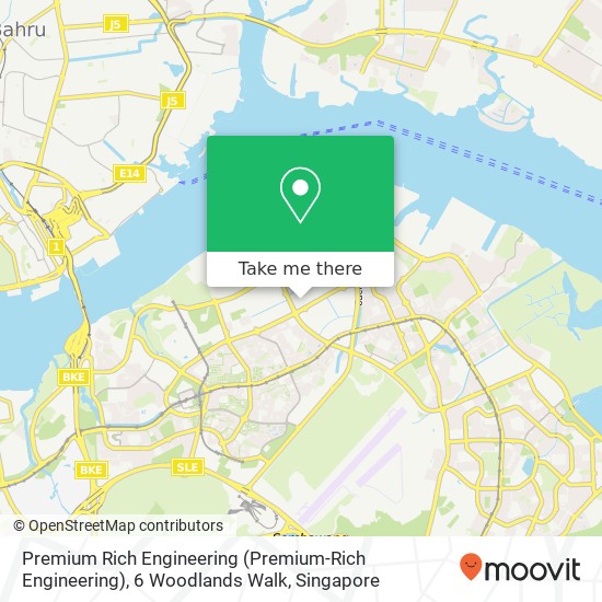 Premium Rich Engineering (Premium-Rich Engineering), 6 Woodlands Walk map