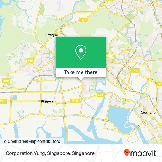 Corporation Yung, Singapore map