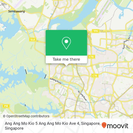 Ang Ang Mo Kio 5 Ang Ang Mo Kio Ave 4, Singapore map