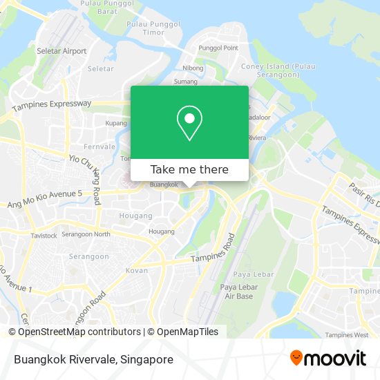 Buangkok Rivervale map