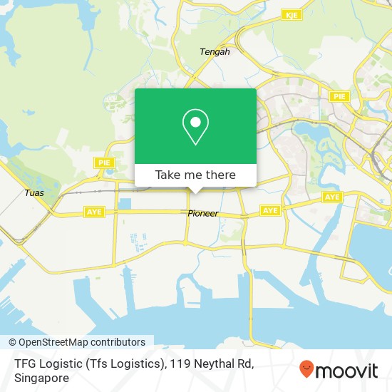 TFG Logistic (Tfs Logistics), 119 Neythal Rd地图