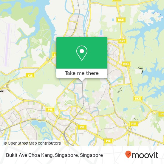 Bukit Ave Choa Kang, Singapore map