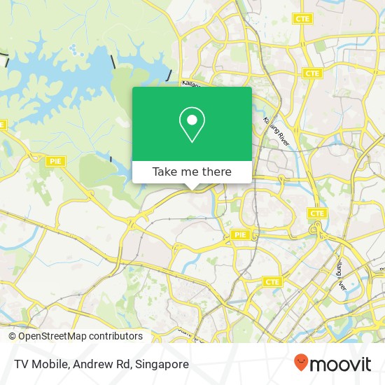 TV Mobile, Andrew Rd map