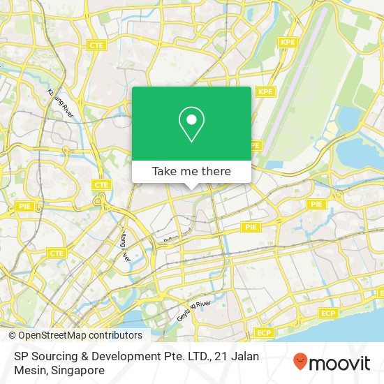 SP Sourcing & Development Pte. LTD., 21 Jalan Mesin map