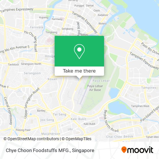 Chye Choon Foodstuffs MFG. map