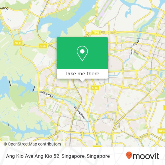 Ang Kio Ave Ang Kio 52, Singapore map