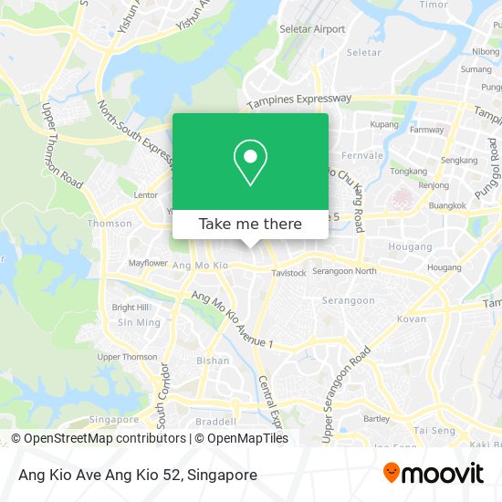 Ang Kio Ave Ang Kio 52 map