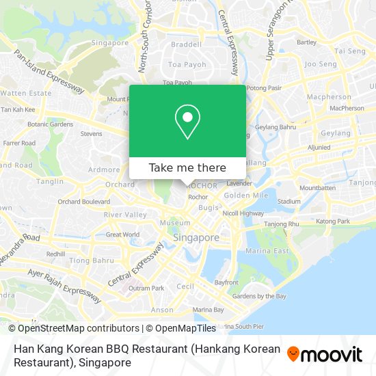 Han Kang Korean BBQ Restaurant (Hankang Korean Restaurant)地图