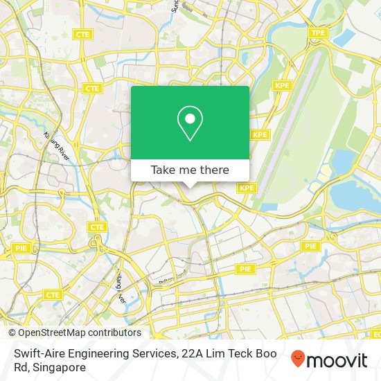 Swift-Aire Engineering Services, 22A Lim Teck Boo Rd地图