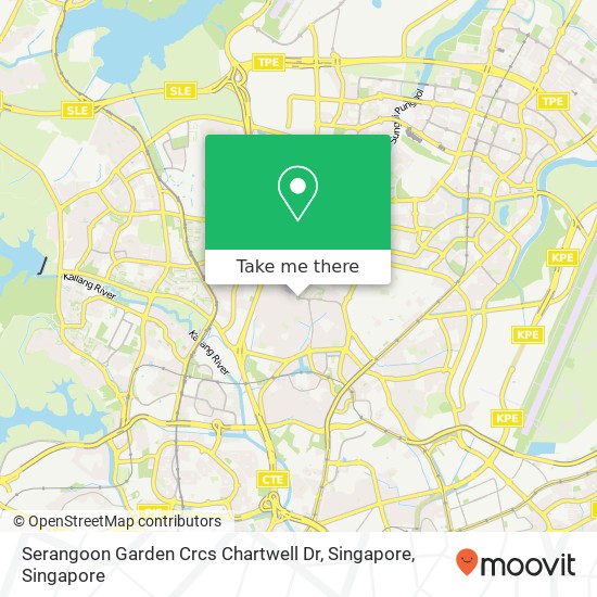 Serangoon Garden Crcs Chartwell Dr, Singapore地图