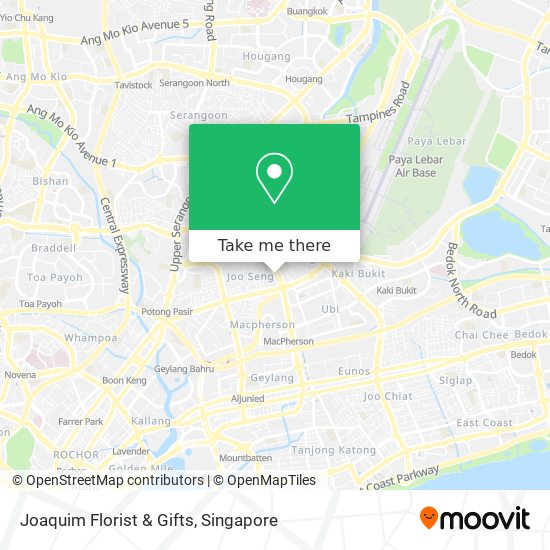 Joaquim Florist & Gifts map