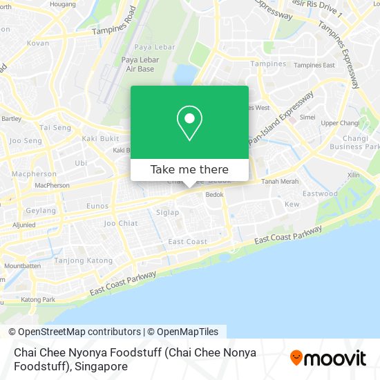 Chai Chee Nyonya Foodstuff map