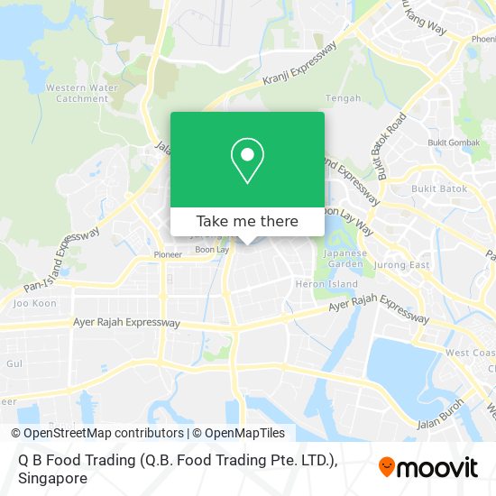 Q B Food Trading (Q.B. Food Trading Pte. LTD.) map